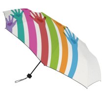 yanfind Umbrella Manual Helping Social Assistance Unity Refugee Volunteer Child Relief Community East Silhouette Responsibility Windproof waterproof anti-ultraviolet protection golf umbrella
