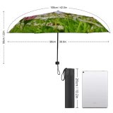 yanfind Umbrella Manual Non Tranquility Growth Rural Living Beauty Scenics Springtime Agricultural Daisy Natural Windproof waterproof anti-ultraviolet protection golf umbrella