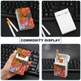 yanfind Cigarette Case Tranquility Growth Tree Leaf Beauty Scenics Autumn Sky Prefecture Forest Trunk Hard Plastic Crushproof Cigarette Case