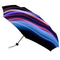 yanfind Umbrella Manual Space Studio Way Digital Data Generated Composite Flowing Natural Speed Downloading Complexity Windproof waterproof anti-ultraviolet protection golf umbrella