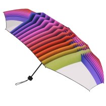 yanfind Umbrella Manual Growth Data Rainbow Generated Infographic Layered Digitally Abstract Communication Connection Graph Windproof waterproof anti-ultraviolet protection golf umbrella