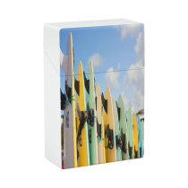 yanfind Cigarette Case Order Leisure Surfing England High Section Sky Cornwall Sunny Cloud Outdoors Surfboard Hard Plastic Crushproof Cigarette Case