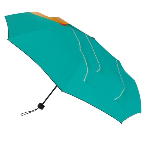 yanfind Umbrella Manual Space Joy Happiness Turquoise Cheerful String Memories Imagination Balloon Simplicity Childhood Windproof waterproof anti-ultraviolet protection golf umbrella