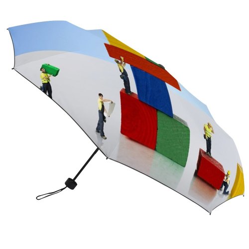 yanfind Umbrella Manual Headwear Caucasian Latin Hardhat Block Hispanic Composite Ethnic Aviv Medium Built Structure Windproof waterproof anti-ultraviolet protection golf umbrella