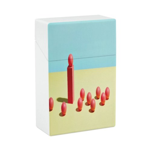 yanfind Cigarette Case Pedestal Organized Space Hierarchy Studio Assistance Block Guidance Leadership Dimensional Support Motivation Hard Plastic Crushproof Cigarette Case