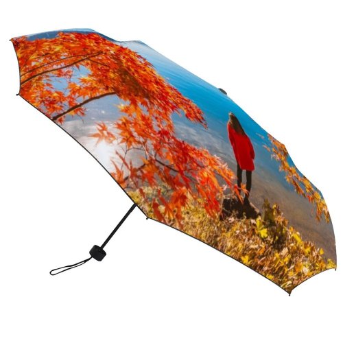 yanfind Umbrella Manual Fujiyoshida Scenics Discovery Getting Mt. Outdoors UNESCO Freedom Izu Adventure Satoyama Wonderlust Windproof waterproof anti-ultraviolet protection golf umbrella