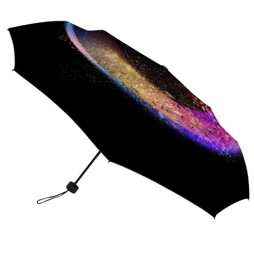 yanfind Umbrella Manual Shiny Bubble England UK London Abstract Glitter Particle Beauty Shot Studio Exploding 002 Windproof waterproof anti-ultraviolet protection golf umbrella
