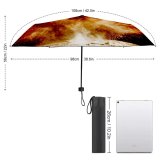 yanfind Umbrella Manual Bizarre Issues Changing Shot Physical Abstract Motion Comunidad Autonoma Strength Fire Windproof waterproof anti-ultraviolet protection golf umbrella