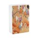 yanfind Cigarette Case Japanese Leaf Kimono Bird Kyoto Craft Prefecture Floral Art Tradition Japan Embroidery Hard Plastic Crushproof Cigarette Case