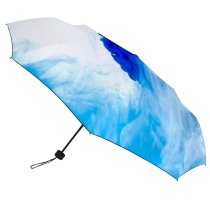 yanfind Umbrella Manual Grunge Smooth Beauty Vitality Liquid Flowing Underwater Dye Sky Gouache Art Windproof waterproof anti-ultraviolet protection golf umbrella