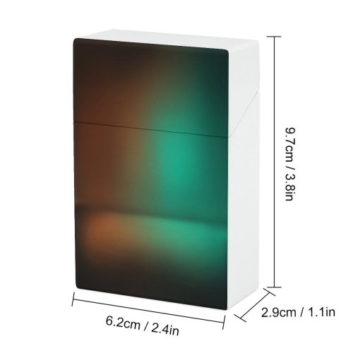 yanfind Cigarette Case Space Glowing Brightly Studio Blank Digital Spotlight Haryana Dark Expression Generated India Hard Plastic Crushproof Cigarette Case