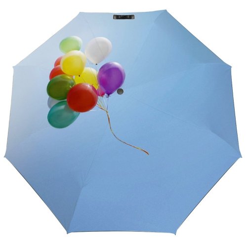 yanfind Umbrella Manual Joy Bunch Balloon Medium Sky Mid Clear Carefree Sunny Outdoors Windproof waterproof anti-ultraviolet protection golf umbrella