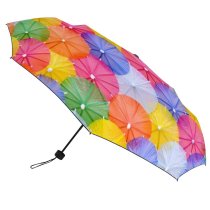 yanfind Umbrella Manual Relaxation Tranquility Idyllic Parasol Heat Blended Beauty Journey Beach Cocktail Windproof waterproof anti-ultraviolet protection golf umbrella
