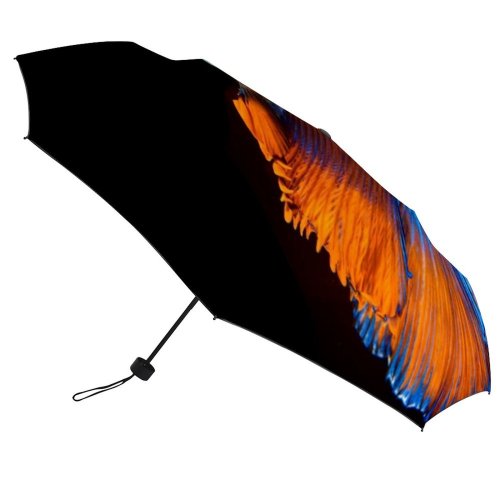 yanfind Umbrella Manual Fish Wing Beauty Sea Damselfish Wildlife Bangkok Aquarium Goldfish Motion Windproof waterproof anti-ultraviolet protection golf umbrella