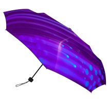 yanfind Umbrella Manual Space Glowing Z Digital Ultraviolet Futuristic Caucasian Beauty Neon Innocence Face Windproof waterproof anti-ultraviolet protection golf umbrella