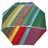 yanfind Umbrella Manual Non Car Agriculture Dutch Rural Springtime Ditch Agricultural Aerial Tulip Urban Farm Windproof waterproof anti-ultraviolet protection golf umbrella