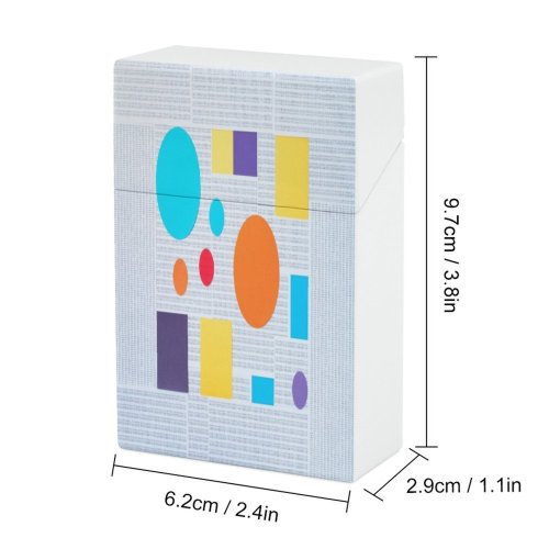 yanfind Cigarette Case Space Studio Data Figures Directly Analyzing File Complexity Shot Medium Infographic Layered Hard Plastic Crushproof Cigarette Case