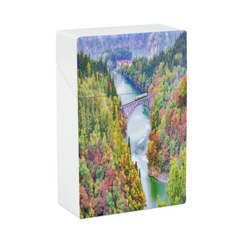 yanfind Cigarette Case Transportation Metal Outdoors Vehicle Region Landscape Transport Architecture Built Mode River Hard Plastic Crushproof Cigarette Case