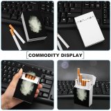 yanfind Cigarette Case Space Pollution Social Studio Issues England Shot Structure Wind Sky Physical Hard Plastic Crushproof Cigarette Case