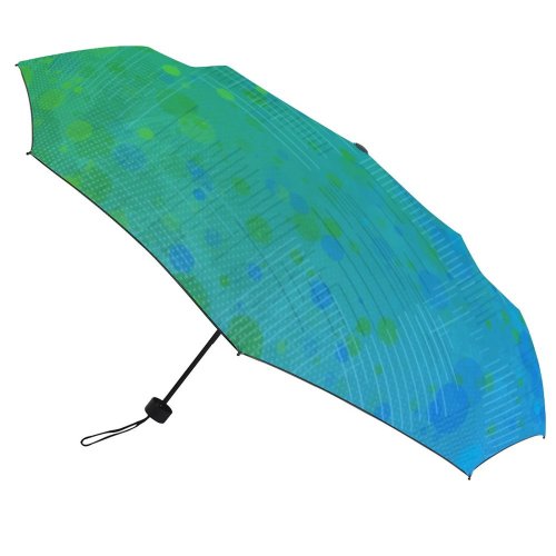 yanfind Umbrella Manual Heat Futuristic Generated Temperature Vibrant Fun Digitally Futurism Elegance Abstract Summer Cartoon Windproof waterproof anti-ultraviolet protection golf umbrella
