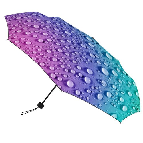 yanfind Umbrella Manual Rough Natural Freshness Liquid Simplicity Bubble Droplet Valencia Satin Abundance Abstract Space Windproof waterproof anti-ultraviolet protection golf umbrella