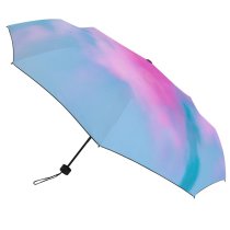 yanfind Umbrella Manual Sky Powder Blurred Outdoors Abstract Vitality Space Motion Structure Barcelona Freedom Windproof waterproof anti-ultraviolet protection golf umbrella