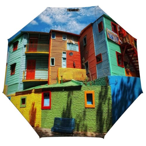 yanfind Umbrella Manual Sky Street Bench Exterior Travel Outdoors Building Architecture Absence Cities Tranquility Capital Windproof waterproof anti-ultraviolet protection golf umbrella