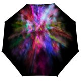 yanfind Umbrella Manual Sky Turquoise Perspective Powder Blurred Performance Surreal Direction Awe Art Innovation Windproof waterproof anti-ultraviolet protection golf umbrella