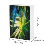 yanfind Cigarette Case Space Glowing Twisted Growth Botany Leaf Beauty Awe Springtime Chaos Cactus California Hard Plastic Crushproof Cigarette Case