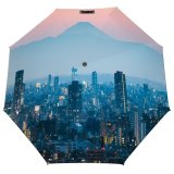 yanfind Umbrella Manual Roppongi Space Hills Japanese Place Moody Scenics High Exterior Aerial Windproof waterproof anti-ultraviolet protection golf umbrella