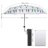 yanfind Umbrella Manual Side Hanging Cable By Light Christmas Lighting Decoration Shot String Studio Windproof waterproof anti-ultraviolet protection golf umbrella