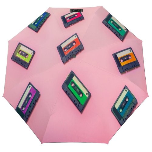 yanfind Umbrella Manual Sewing History Obsolete Audio Recreational Leisure Ribbon Spain Cassette Technology Entertainment Windproof waterproof anti-ultraviolet protection golf umbrella