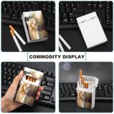 yanfind Cigarette Case Cheerful Fun Dog Positive Happiness Lifestyles Outdoors Emotion Tricks Young Park Running Hard Plastic Crushproof Cigarette Case