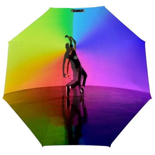 yanfind Umbrella Manual Bending Dancing Millennial Mapping England Vitality Raised Imagination Side Arms Reflection Mid Windproof waterproof anti-ultraviolet protection golf umbrella