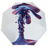 yanfind Umbrella Manual England Liquid Vibrant Alien London Drop Abstract UK Bubble Windproof waterproof anti-ultraviolet protection golf umbrella
