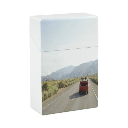yanfind Cigarette Case Raised Highway Outdoors Young Desert Freedom Heterosexual Transport Mode Sports Relationship Range Hard Plastic Crushproof Cigarette Case