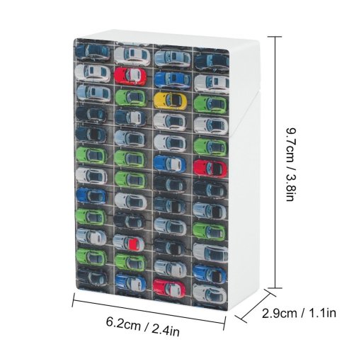 yanfind Cigarette Case Convertible Bizarre Car Parking Grid Lot Rooftop Perfection By Baltimore Journey Directly Hard Plastic Crushproof Cigarette Case