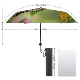 yanfind Umbrella Manual Growth Wing Leaf Beauty Fragility Wild Focus Butterfly Monarch Pollination Wildlife Windproof waterproof anti-ultraviolet protection golf umbrella