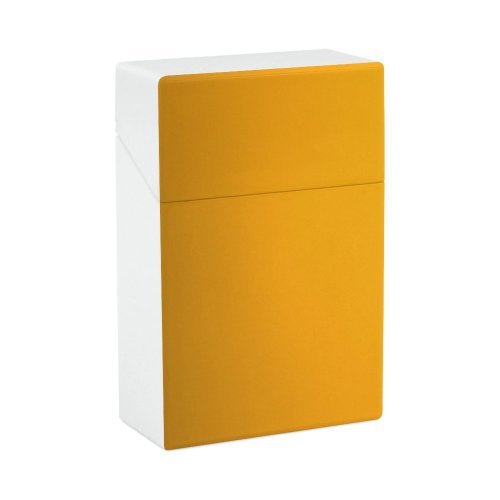 yanfind Cigarette Case Space Old Toughness Strength Rough Creativity Empty Spain Rustic Coloring Built Hard Plastic Crushproof Cigarette Case