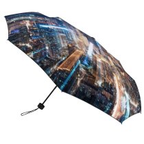 yanfind Umbrella Manual Sky Big Data Beam Blurred Emitting Surreal Tech Futuristic Province Windproof waterproof anti-ultraviolet protection golf umbrella