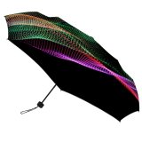 yanfind Umbrella Manual Glowing Fiber Studio Brightly Fire Fuel Data Optic Neon Vitality Virtual Jersey Windproof waterproof anti-ultraviolet protection golf umbrella