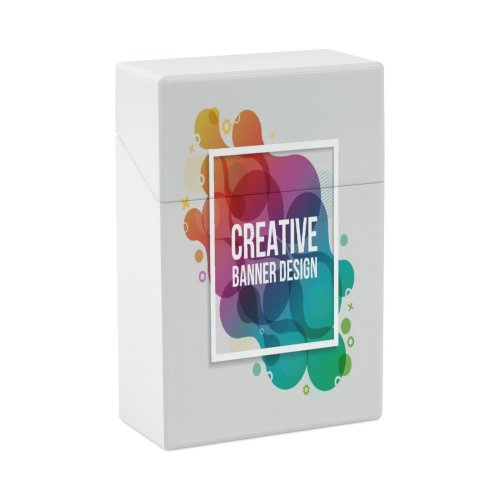 yanfind Cigarette Case Newspaper Brushing Chat Fashion Online Price Art Border Drop Abstract Hard Plastic Crushproof Cigarette Case