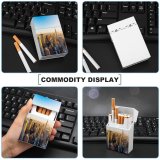 yanfind Cigarette Case Space Growth Place Idyllic Awe High State Exterior Aerial Hard Plastic Crushproof Cigarette Case