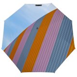 yanfind Umbrella Manual Exterior Slide Built Structure Sky Building Clear City Sunny Sunlight Architecture Abstract Windproof waterproof anti-ultraviolet protection golf umbrella