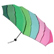 yanfind Umbrella Manual Simplicity Tearing Layered Abstract Damaged Directly Gradient Hungary Still Imperfection Clean Windproof waterproof anti-ultraviolet protection golf umbrella