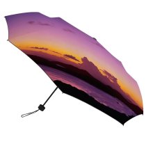yanfind Umbrella Manual Sky Silence Sunset Away Scenery Tranquility Magenta Constellation Getting Archival Windproof waterproof anti-ultraviolet protection golf umbrella