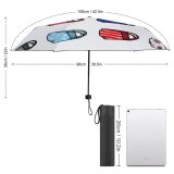 yanfind Umbrella Manual Sewing Face Virus Epidemic Hygiene Social Home Order Issues Care Safety Prevention Windproof waterproof anti-ultraviolet protection golf umbrella