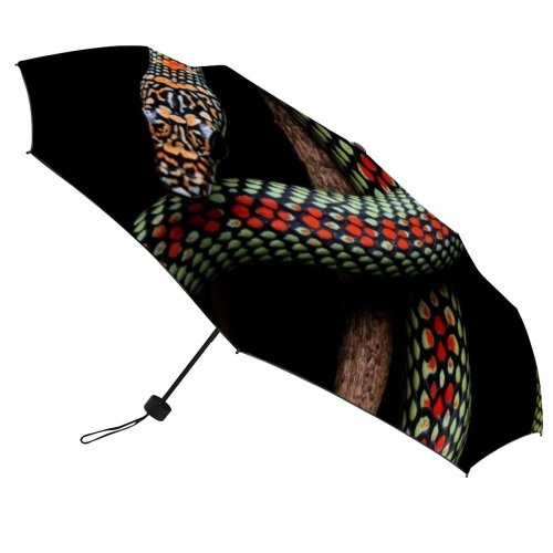 yanfind Umbrella Manual Southeast Zoology Wildlife Lumpur Shot Malaysia Kuala Studio Snake Design Windproof waterproof anti-ultraviolet protection golf umbrella
