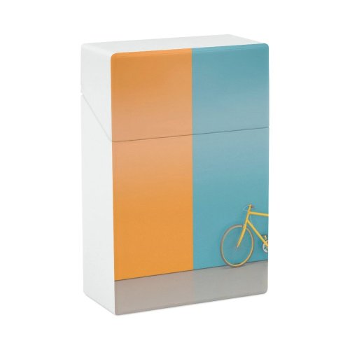 yanfind Cigarette Case Space Saturated Parking Social Issues Bicycle High Energy Generated Creativity Conservation Transportation Hard Plastic Crushproof Cigarette Case