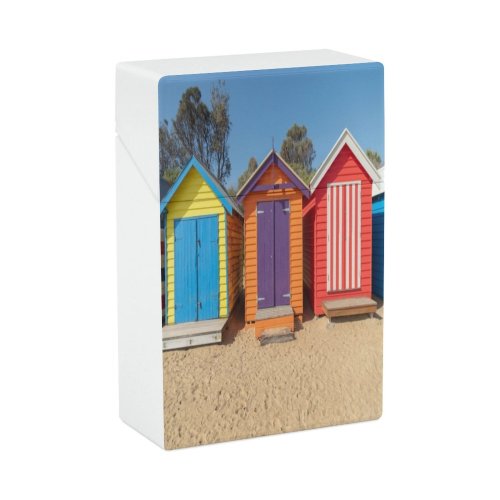 yanfind Cigarette Case Place Beach Exterior Famous Australia Shed Victoria Cities Scenery Landscape Hut Building Hard Plastic Crushproof Cigarette Case